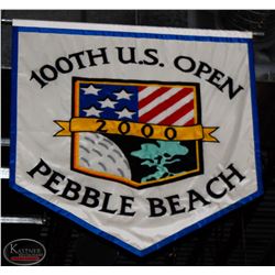 100TH US OPEN PEBBLE BEACH BANNER