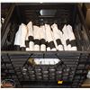 Image 1 : HALF FULL CRATE OF SILVERWARE WARPED IN NAPKINS