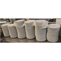 LOT OF APPROX. 180 - 7.25" WHITE SIDE PLATE
