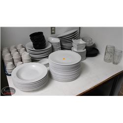 LARGE LOT OF ASSORTED DISHWARE