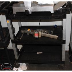 3 TIER RUBBERMAID BUSSING CART