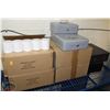 Image 1 : 4 BOXES OF DEBIT PAPER ROLLERS & 5 CASES BOXES