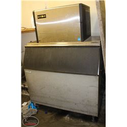 ICE-O-MATIC ICE MAKER WITH BIN