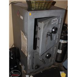 2 DOOR FLOOR STANDING SAFE