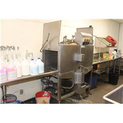 KNIGHT DISHWASHER WITH RUNOFF & PRE-RINSE