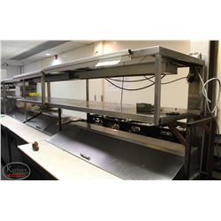 CUSTOM BUILT DOUBLE OVER SHELF