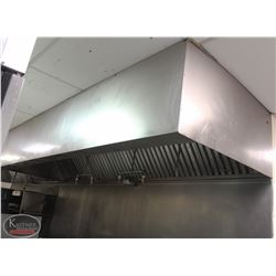 HOOD EXHAUST SYSTEM WITH FIRE SUPPRESSION