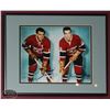 Image 8 : LOT OF HOCKEY MEMORABILIA INCLUDING 7 FRAMED
