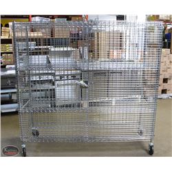 JOHNSON ROSE SECURITY CART, METAL, NEW