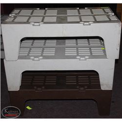 LOT OF 3 CAMBRO DUNNAGE RACKS