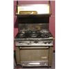 Image 1 : GARLAND 6 BURNER STOVE W/ OVEN & OVER SHELF