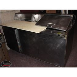 6' DELFIELD 3 DOOR PREP STATION