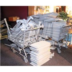 LARGE LOT OF CAMBRO SHELFING