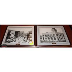 2 HISTORICAL EDMONTON FRAMED PICTURES
