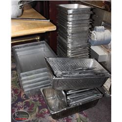 LARGE LOT OF PLASTIC & STEEL INSERTS
