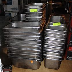 LARGE LOT OF ASSORTED SIZE S/S INSERTS