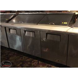 TRUE 3 DOOR S/S REFRIGERATED PREP STATION