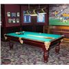Image 2 : 4 X 8 DUFFERIN SLATE POOL TABLE W/ LEATHER POCKETS