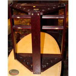 DUFFERIN POOL CUE RACK, HOLDS 9 CUES