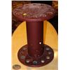 Image 1 : ROUND POOL CUE RACK, HOLDS 12 CUES