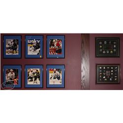 LOT OF 6 NHL THEMED MEMORABILIA W/ NCAA