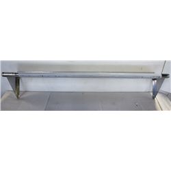 WALL MOUNT SHELF 12"X60" S/S