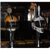 Image 1 : MOLSON CANADIAN OILERS GOALIE HELMET BEER TOWER