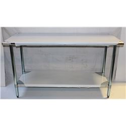 WORKTABLE S/S 24"X60"X34" & UNDERSHELF