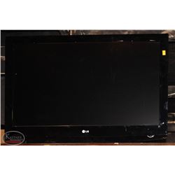 32" LG TV & MOUNT, NO REMOTES