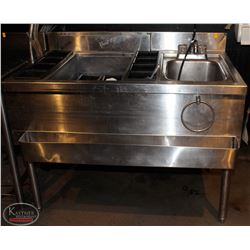 QUEST STAINLESS STEEL JOCKEY STATION W/