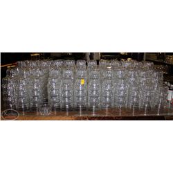 LARGE LOT OF ROCKS GLASSES