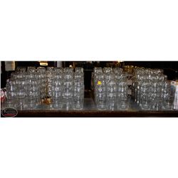 LARGE LOT OF ROCKS GLASSES