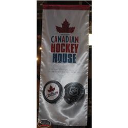MOLSON CANADIAN "HOCKEY HOUSE" BANNER