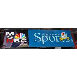 NBC SPORTS " INTERNET HOME OF SPORTS" BANNER
