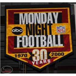 ABC NFL MONDAY NIGHT FOOTBALL 30 YEARS BANNER