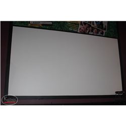 LARGE PROJECTOR SCREEN W/ ALUMINIUM FRAME