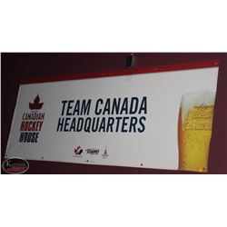 MOLSON CANADIAN "TEAM CANADA HEADQUARTERS"