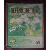 Image 1 : EDMONTON ESKIMOS " DEFEND THE TURF" BANNER