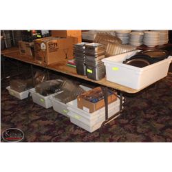 WOOD FOLDING TABLE WITH ROUND CORNERS