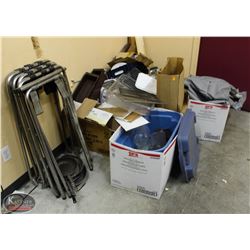 LOT OF ASSORTED RESTAURANT ITEMS INCL. STAINLESS