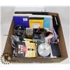 Image 1 : LARGE BOX OF OFFICE SUPPLIES INCL. FIX ME