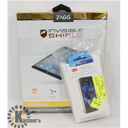 LOT OF IPHONE AND IPAD SCREEN PROTECTORS