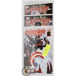 3 SHORT PRINT GUARDIANS OF THE GALAXY COMICS