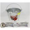 Image 1 : MOLSON CANADIAN ICE BUCKET & 2 VINTAGE CERAMIC