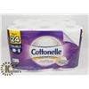 Image 1 : NEW COTTONELLE 12 PACK DOUBLE ROLL TOILET PAPER
