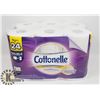 Image 1 : NEW COTTONELLE 12 PACK DOUBLE ROLL TOILET PAPER