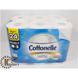 NEW COTTONELLE 12 PACK DOUBLE ROLL TOILET PAPER