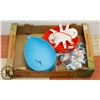 Image 1 : IKEA WALL MOUNT BALLOON LIGHTS - TWO BLUE & ONE RED