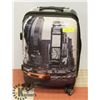 Image 1 : NYC & YELLOW CAB HARDCASE CARRY-ON SUITCASE