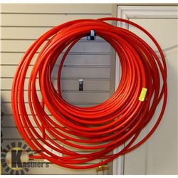 LARGE BUNDLE OF RED 1/2" PEX PIPE